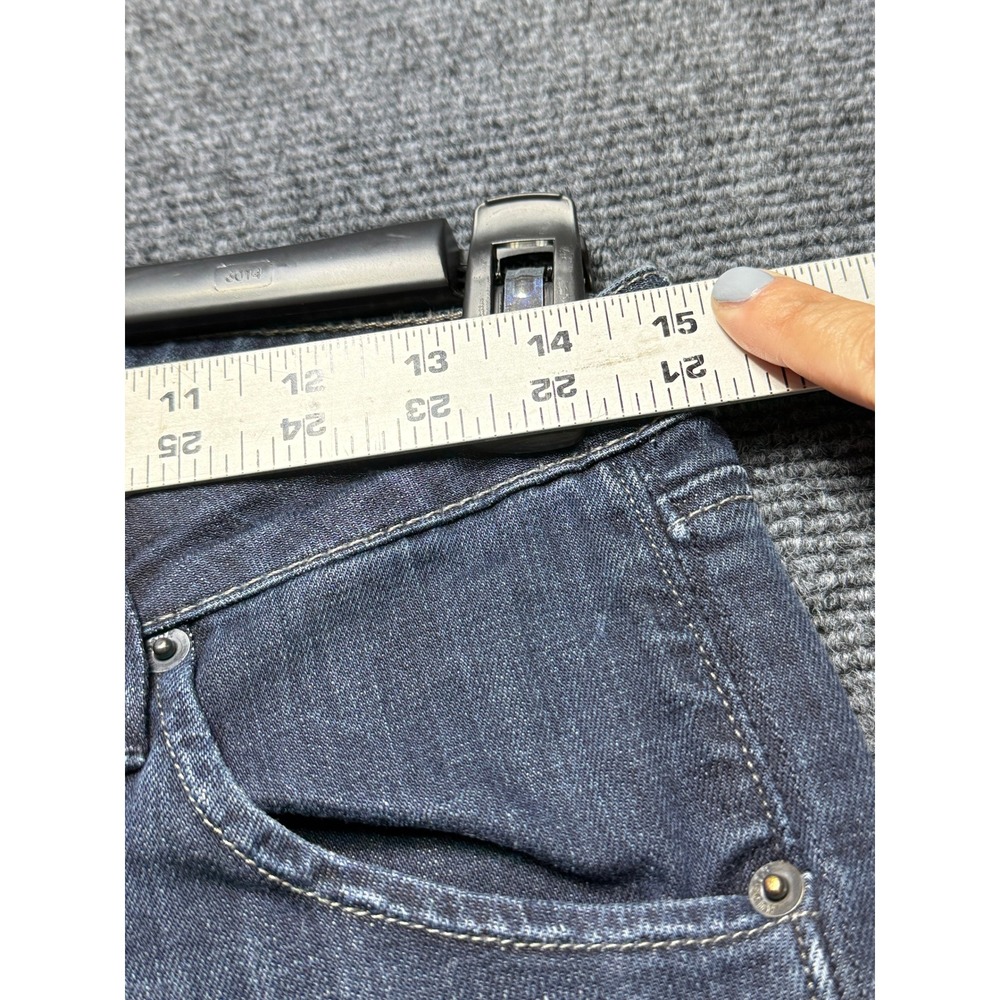 Hudson Skinny Jeans Women 28 Blue Excellent Flap Pocket Low Rise W428DHA - Picture 11 of 12